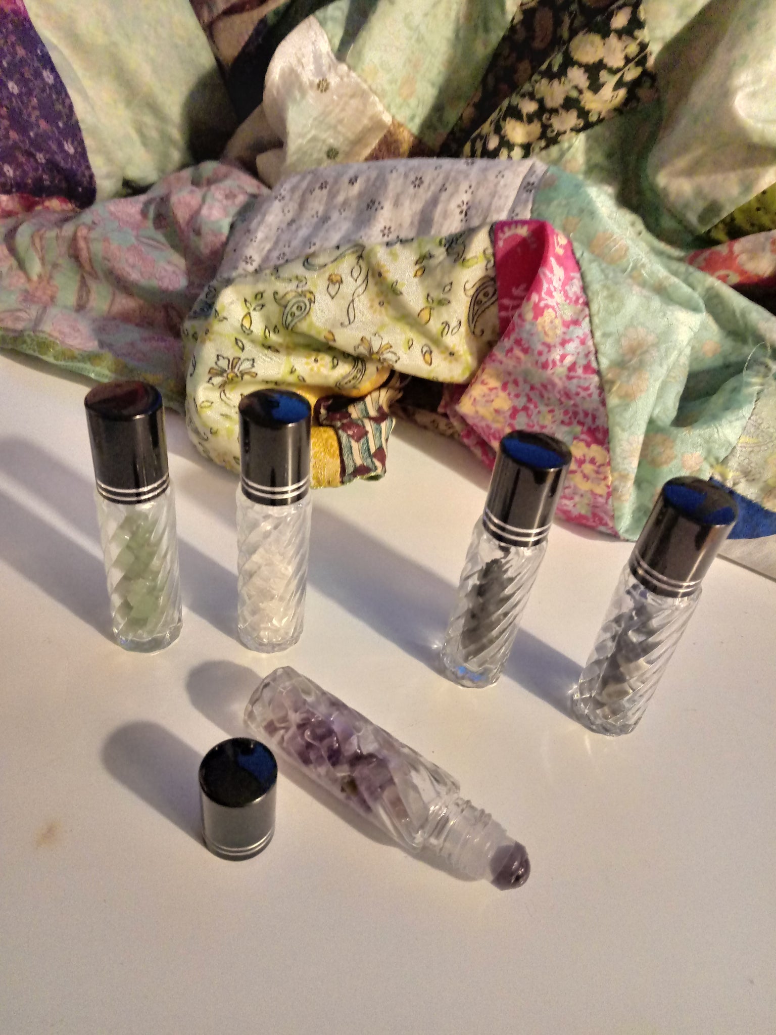 Aromaterapi: Opskrifter til krystal rollerflaskerne