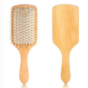 Bambus hårbørste