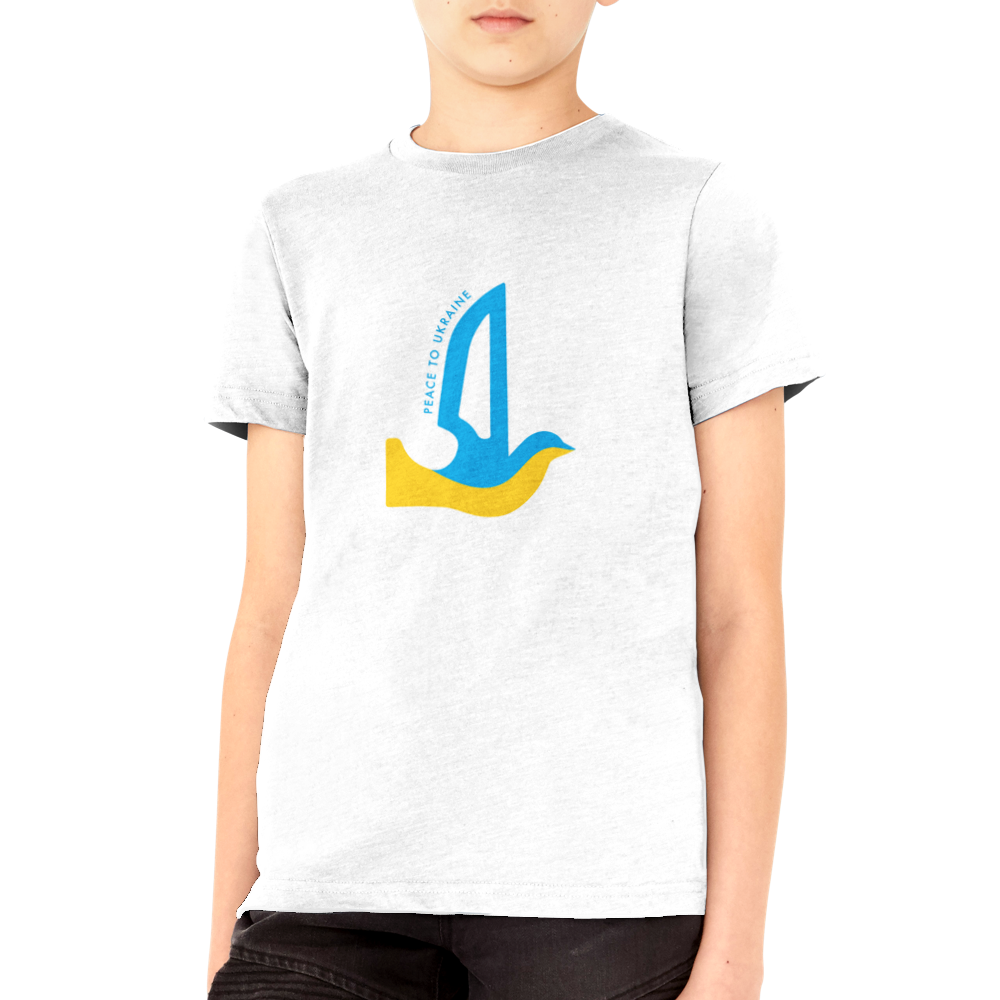 Peace to Ukraine T-Shirt, barn, flere farver