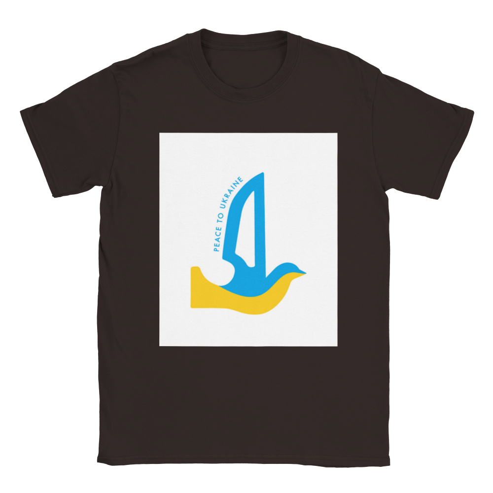 Peace to Ukraine T-shirt, barn, flere farver