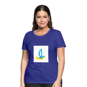 Peace to Ukraine T-Shirt, kvinde, flere farver - royal blue