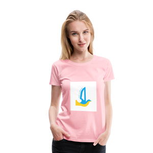 Peace to Ukraine T-Shirt, kvinde, flere farver - pink