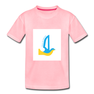 Peace to Ukraine T-Shirt, barn, flere farver - pink