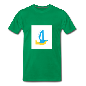 Peace to Ukraine T-Shirt, herre - kelly green